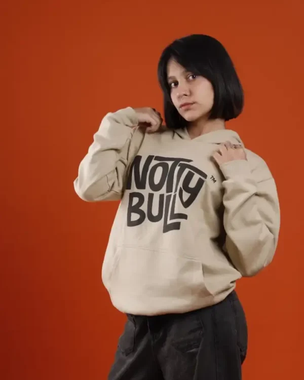 NottyBull Puff Hoodie, Sand