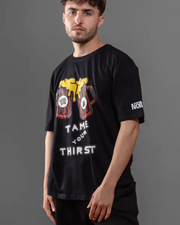Tame Your Thirst Tee, Black