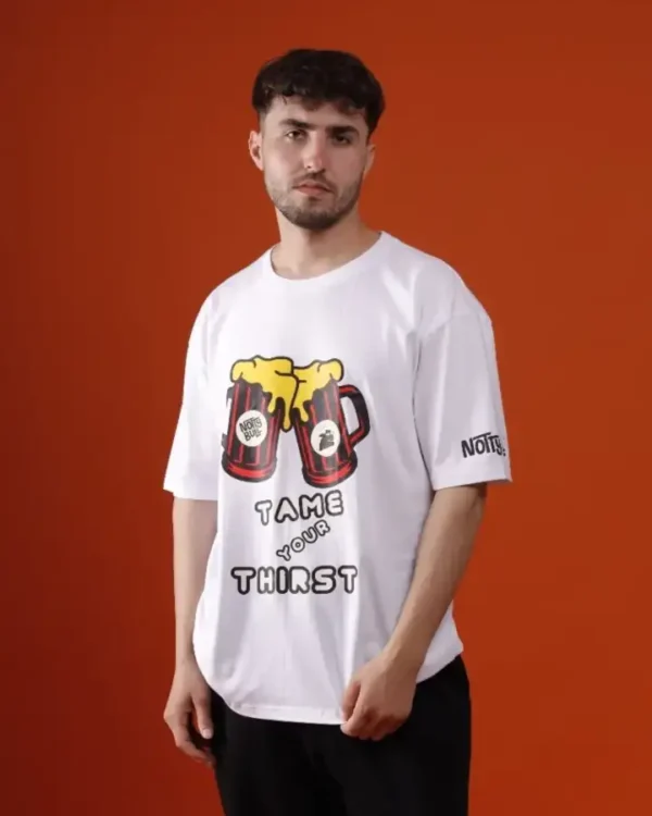 Tame Your Thirst Tee, White